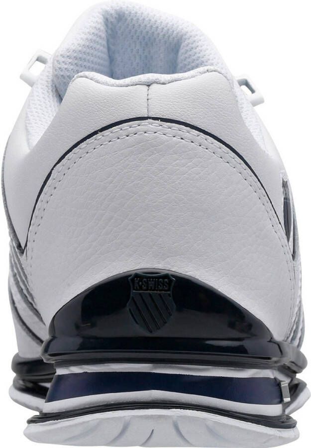 K-Swiss Rinzler Herren Leer Sneakers Sportschoenen Schoenen Wit 01235-139-M - Foto 9