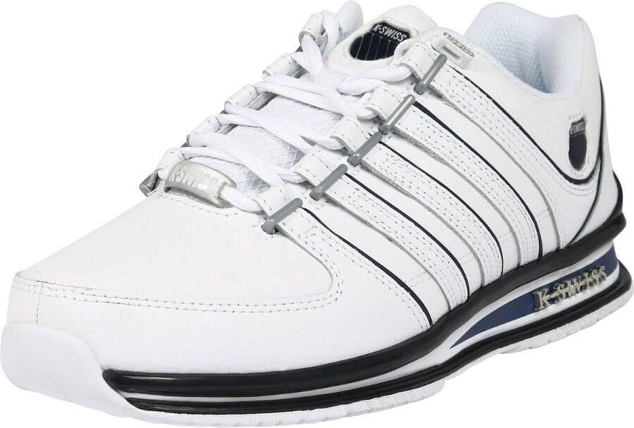 K-Swiss Rinzler Leather Heren Schoenen Trainers Leer Wit 01235-139-M