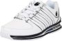 K-Swiss Rinzler Herren Leer Sneakers Sportschoenen Schoenen Wit 01235-139-M - Thumbnail 12