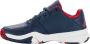 K-SWISS Court Express Omni tennisschoenen donkerblauw wit rood Mesh 39 - Thumbnail 3