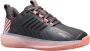 K-Swiss Ultrashot 3 Dames Sportschoenen Tennis Smashcourt Grey Pink - Thumbnail 4