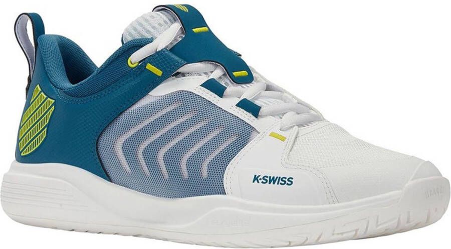 K-Swiss Ultrashot Team Tennisbannen Schoenen Colonial Blue Reflecting Pond Amethyst Orchid Biscay Bay Heren