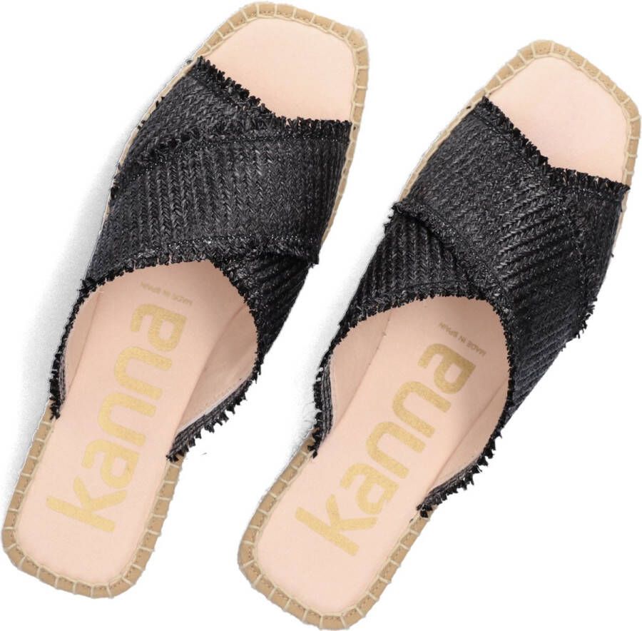 Kanna Kv22056 Slippers Dames Zwart