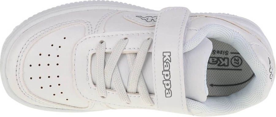 Kappa Bash K 260852K-1010 voor meisje Wit Sneakers Sportschoenen - Foto 4