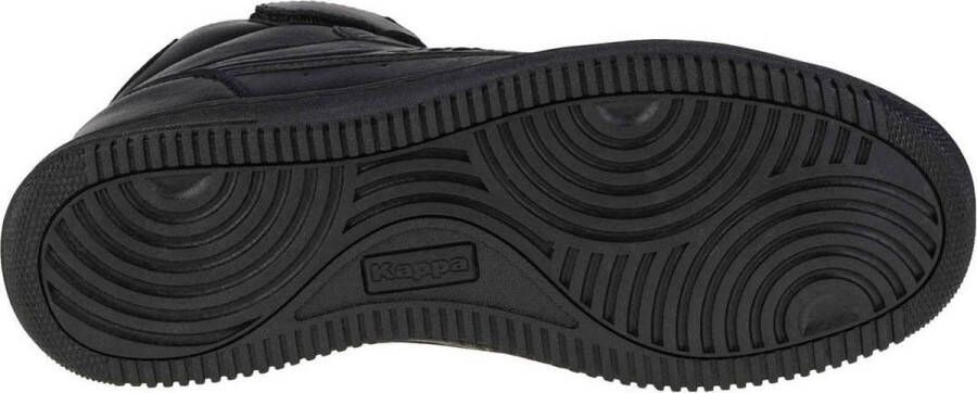 Kappa Stijlvolle Mid-Top Unisex Sneakers Black Heren - Foto 4