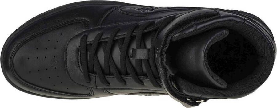 Kappa Stijlvolle Mid-Top Unisex Sneakers Black Heren - Foto 5