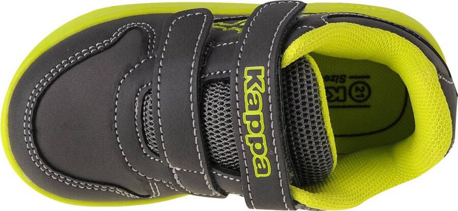 Kappa Dalton Ice II BC M 280011BCM-1633 voor een jongen Grijs Sneakers