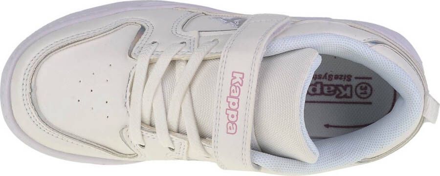 Kappa Lineup Low GC K 260963K-1017 voor meisje Wit Sneakers Sportschoenen