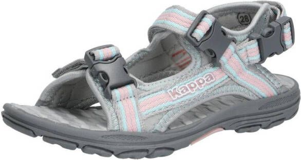 Kappa Rusheen K 260773K-1421 Kinderen Grijs Sportsandalen