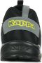 Kappa Sneakers San Puerto Lace Black Grey Md Neon Yellow Kinderen - Thumbnail 3