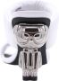 Karl Lagerfeld Witte Leren Blokhak Sandalen White Dames - Thumbnail 4