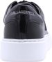 Karl Lagerfeld 's shoes leather trainers sneakers Kapri Plexikonic Zwart - Thumbnail 12