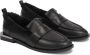 Kazar Avant-gardistische leren casual schoenen voor dames met pluche binnenkant - Thumbnail 4