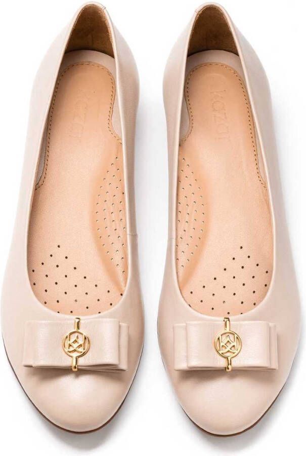 Kazar Beige ballerina's voor dames