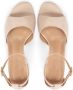 Kazar Beige sandalen voor dames op een comfortabele hak Beige Dames - Thumbnail 4