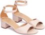 Kazar Beige sandalen voor dames op een comfortabele hak Beige Dames - Thumbnail 5