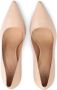 Kazar Beige leren pumps op een stiletto Beige Dames - Thumbnail 3