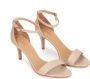 Kazar Beige leren sandalen met een lage stilettohak Beige Dames - Thumbnail 5