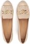 Kazar Beige stiletto pumps met kwastjes en een ketting - Thumbnail 2