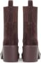 Kazar Dames beige platte enkellaarsjes Brown Dames - Thumbnail 4