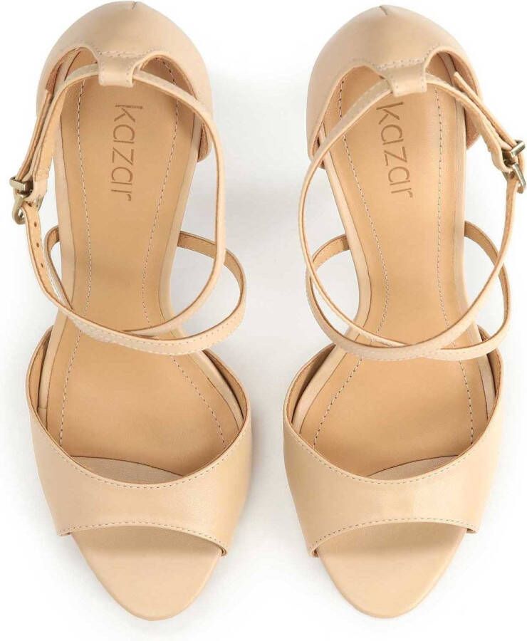 Kazar Beige sandalen voor dames