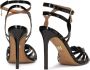 Kazar Czarne lakierowane sandały z finezyjnymi paskami|69351-L0-00|37 - Thumbnail 3