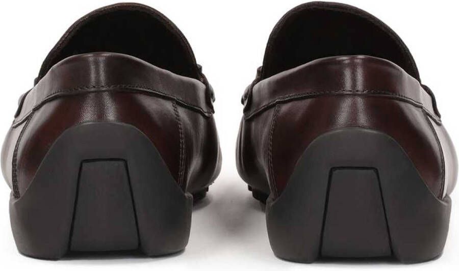 Kazar Brown moccasins on an interesting sole
