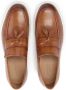 Kazar Chaussures décontractées en cuir brun pour hommes décorées de queues de pie - Thumbnail 5