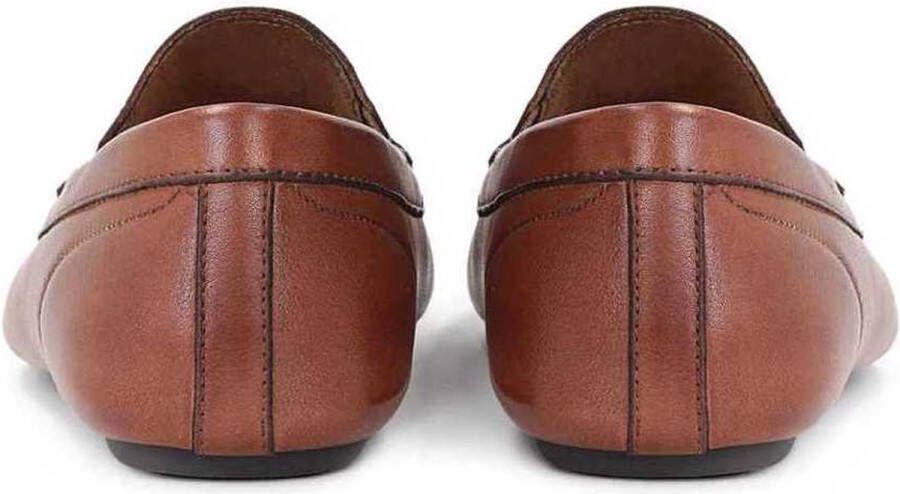 Kazar Bruine slip on mocassins voor heren