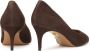 Kazar Donkerbruine pumps op een comfortabele lage hak Beige Dames - Thumbnail 5