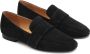 Kazar Classic black slip-on flat shoes made of suede - Thumbnail 6