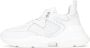 Kazar Comfortabele witte damessneakers gemaakt van leer en stof - Thumbnail 4