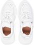 Kazar Comfortabele witte damessneakers gemaakt van leer en stof - Thumbnail 5