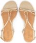 Kazar Comfortabele gouden sandalen met metalen versiering Yellow Dames - Thumbnail 2