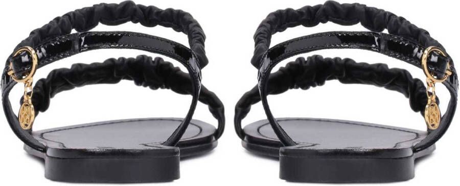 Kazar Dames sandalen met zwarte band met ruches - Foto 5