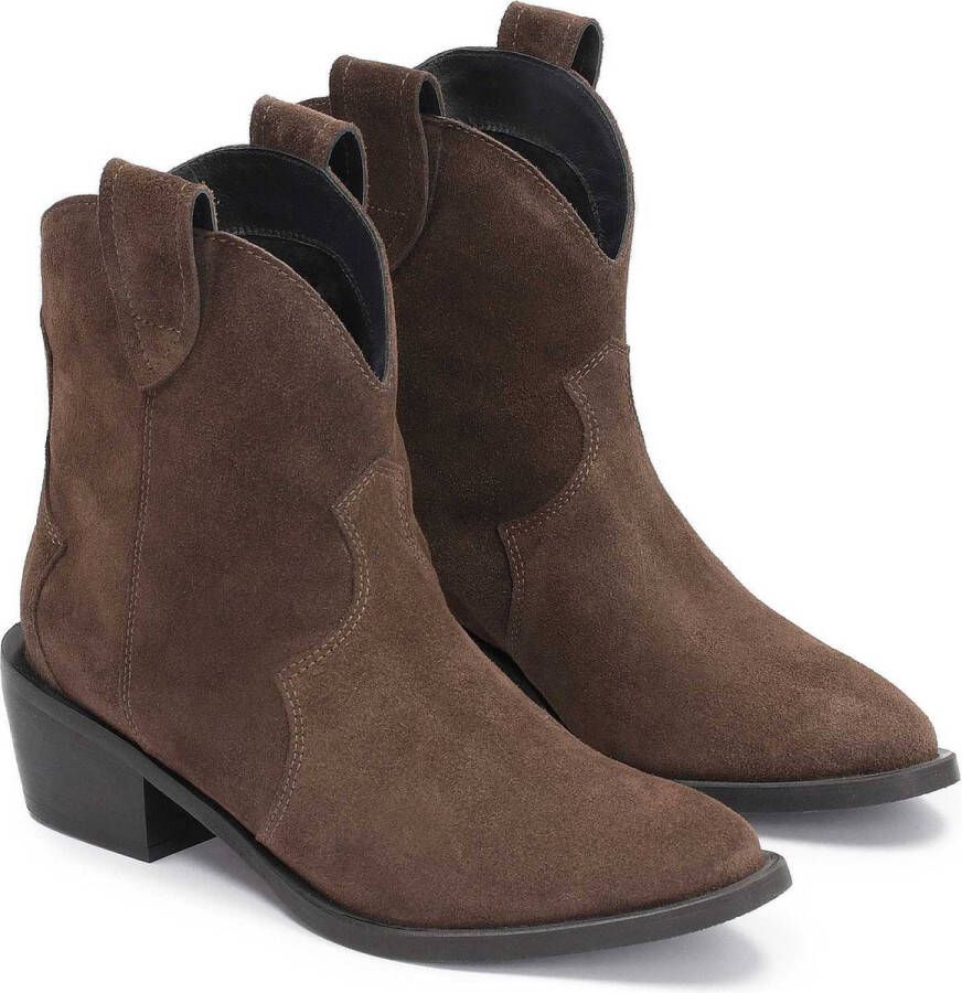 Kazar Donkerbruine cowboylaarzen