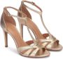 Kazar Dames elegante gouden muiltjes op een slanke hak Yellow Dames - Thumbnail 4