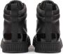 Kazar Enkelhoge leren sneakers voor heren met glanzende details - Thumbnail 3