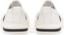 Kazar Baskets pour hommes de couleur blanc cassé avec inserts noirs - Thumbnail 3