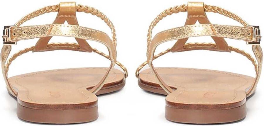 Kazar Gold sandals on a flat sole - Foto 4