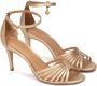 Kazar Gold sandals with full heel - Thumbnail 2