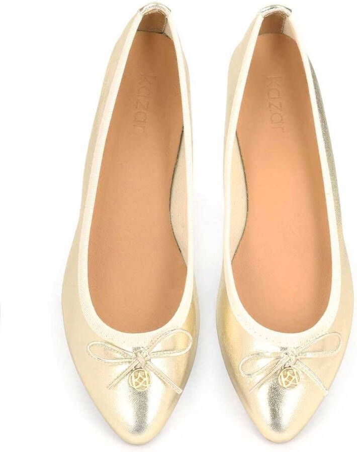 Kazar Gouden ballerina's voor dames