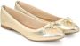 Kazar Dames gouden ballerina's Yellow Dames - Thumbnail 3