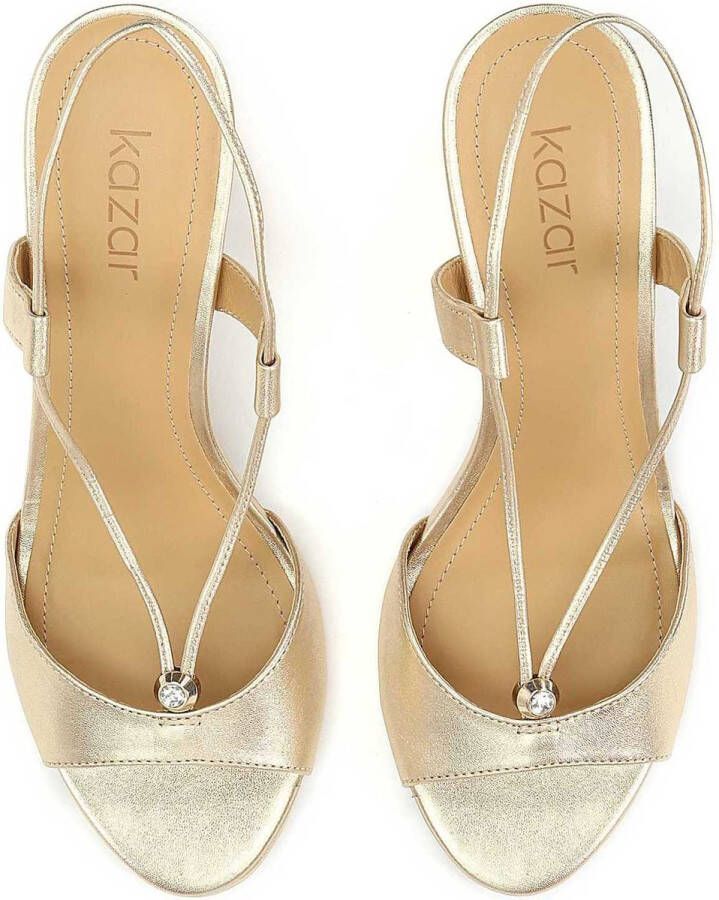 Kazar Gouden sandalen voor dames