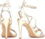 Kazar Gouden sandalen voor dames - Thumbnail 2