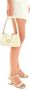Kazar Gouden-witte leren sandalen met versierde hak Yellow Dames - Thumbnail 7