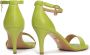 Kazar Zielone sandały skórzane na niskim obcasie|69410-01-09|41 - Thumbnail 4