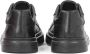 Kazar Zwarte leren sneakers met monograminzetten Black Heren - Thumbnail 5