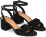 Kazar Klassieke zwarte sandalen op een comfortabele hak - Thumbnail 5