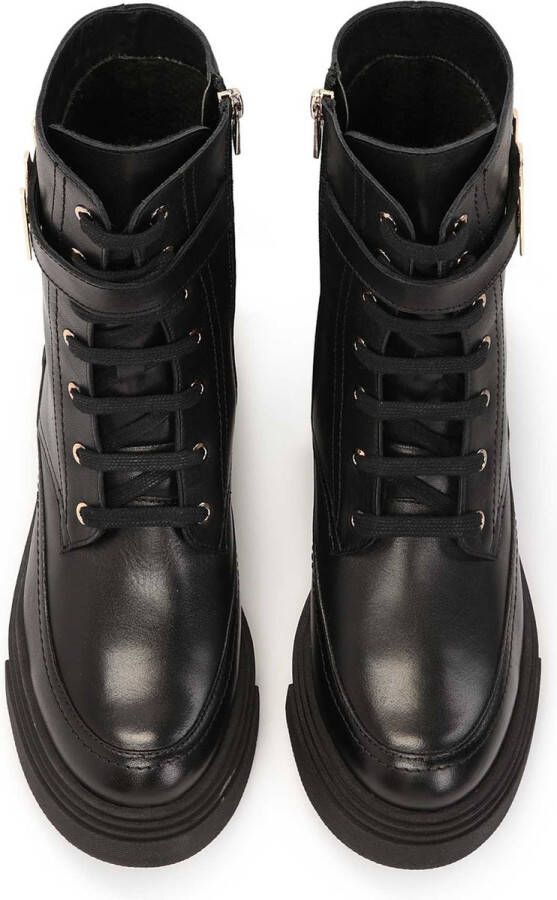 Kazar Ladies military-style leather ankle boots